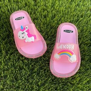 UNICORN - Children Summer Slippers LED
